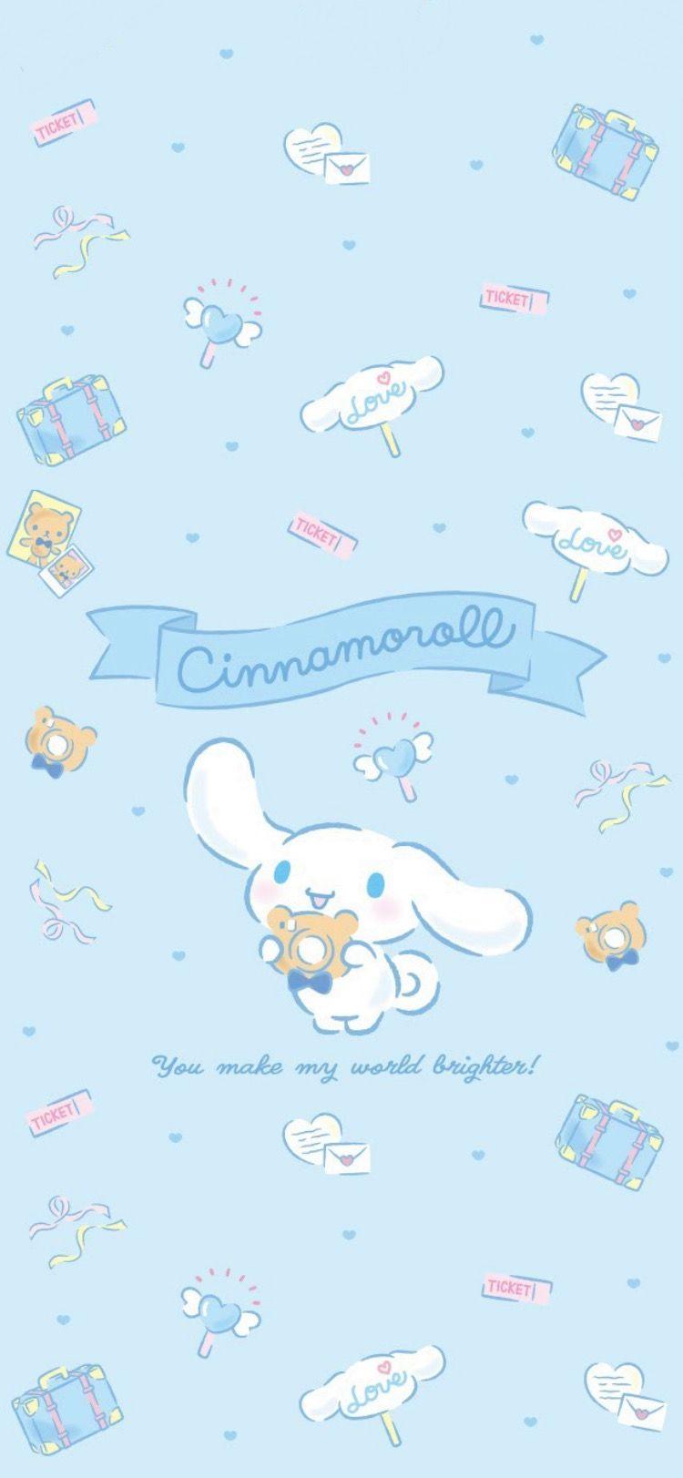 Cinnamoroll Hello kitty wallpaper Sanrio wallpaper Iphone