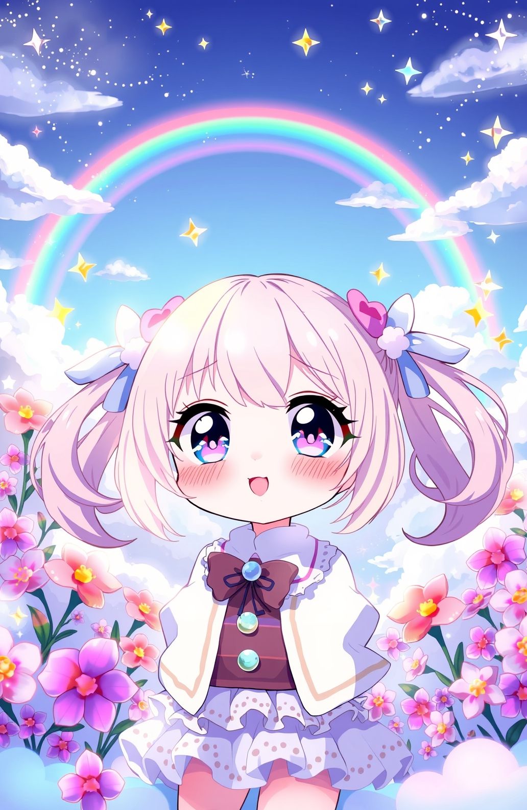 Cute Anime Girls Wallpaper