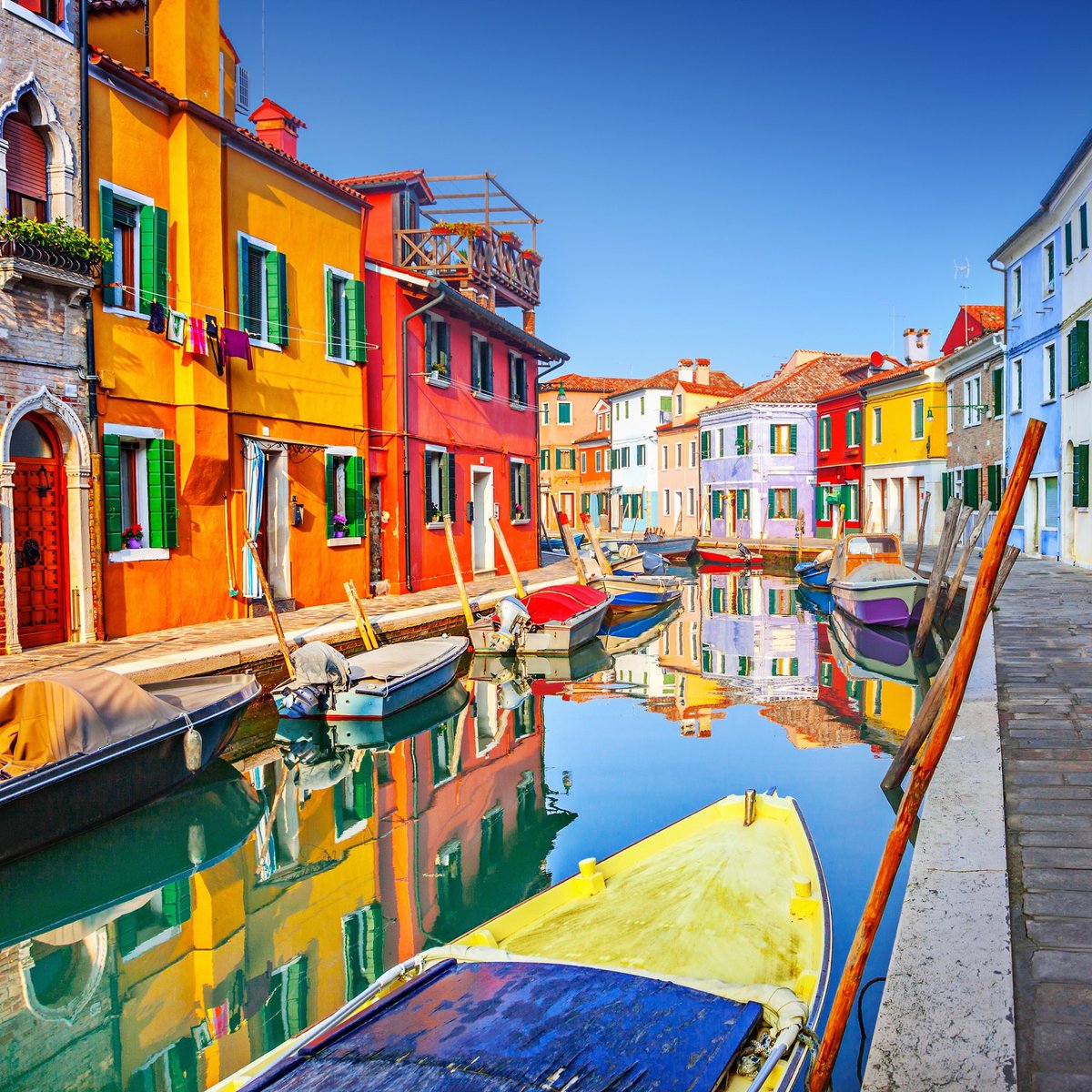Everpix On Burano One Of The Most Beautiful Islands