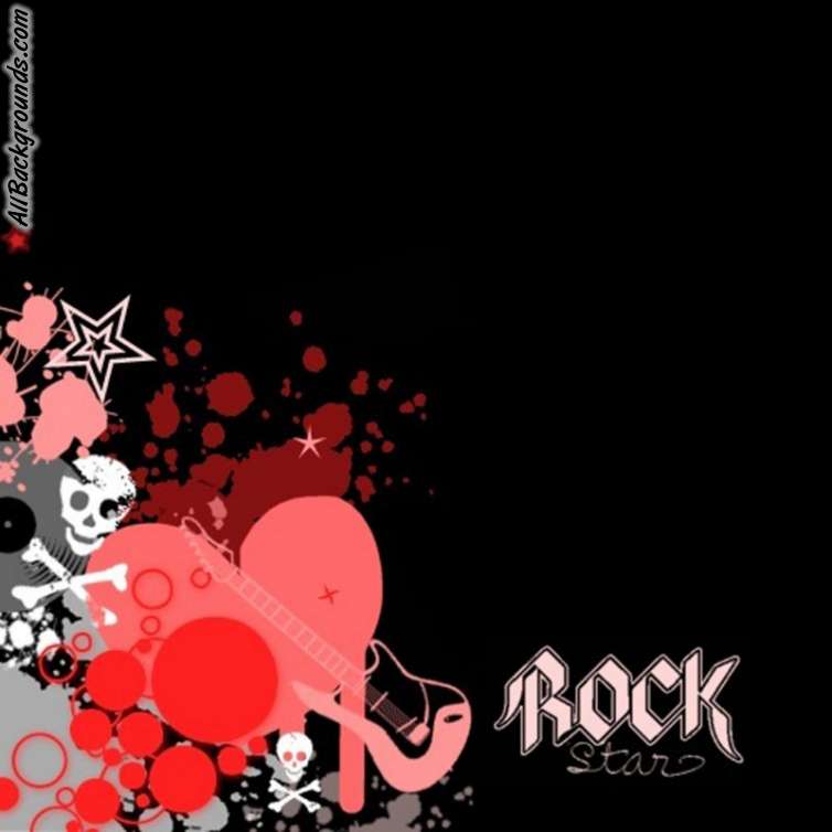 Rock Star Background Myspace