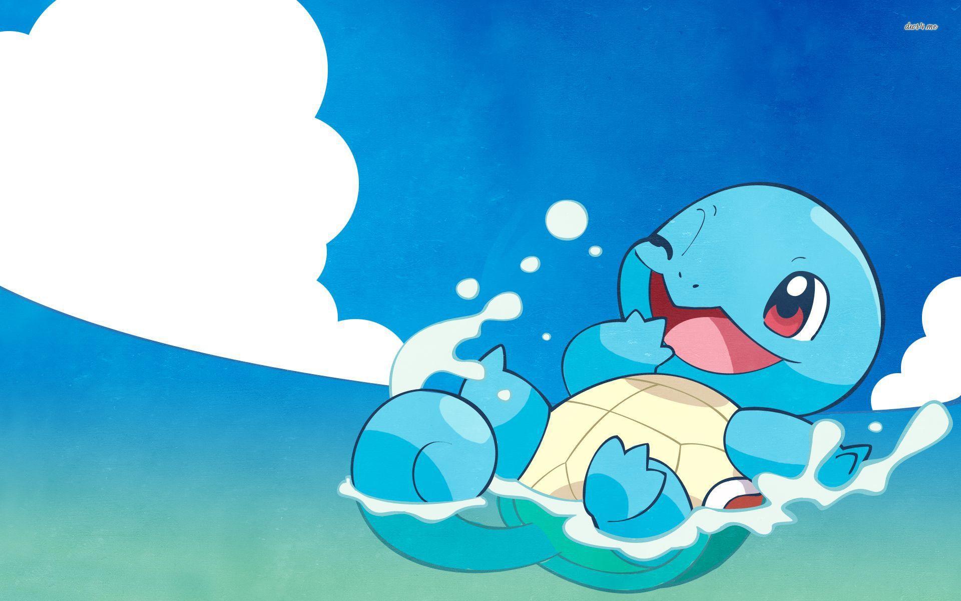 Squirtle Squad Leader Wallpaper