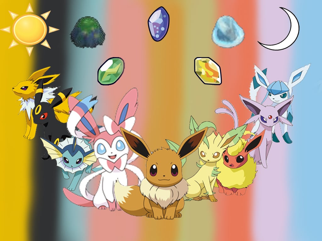 Hình nền : 1440x900 px, Eevee, Espeon, Flareon, Glaceon, Jolteon, Leafeon,  Pokemon, Umbreon, Vaporeon 1440x900 - CoolWallpapers - 1708595 - Hình nền  đẹp hd - WallHere