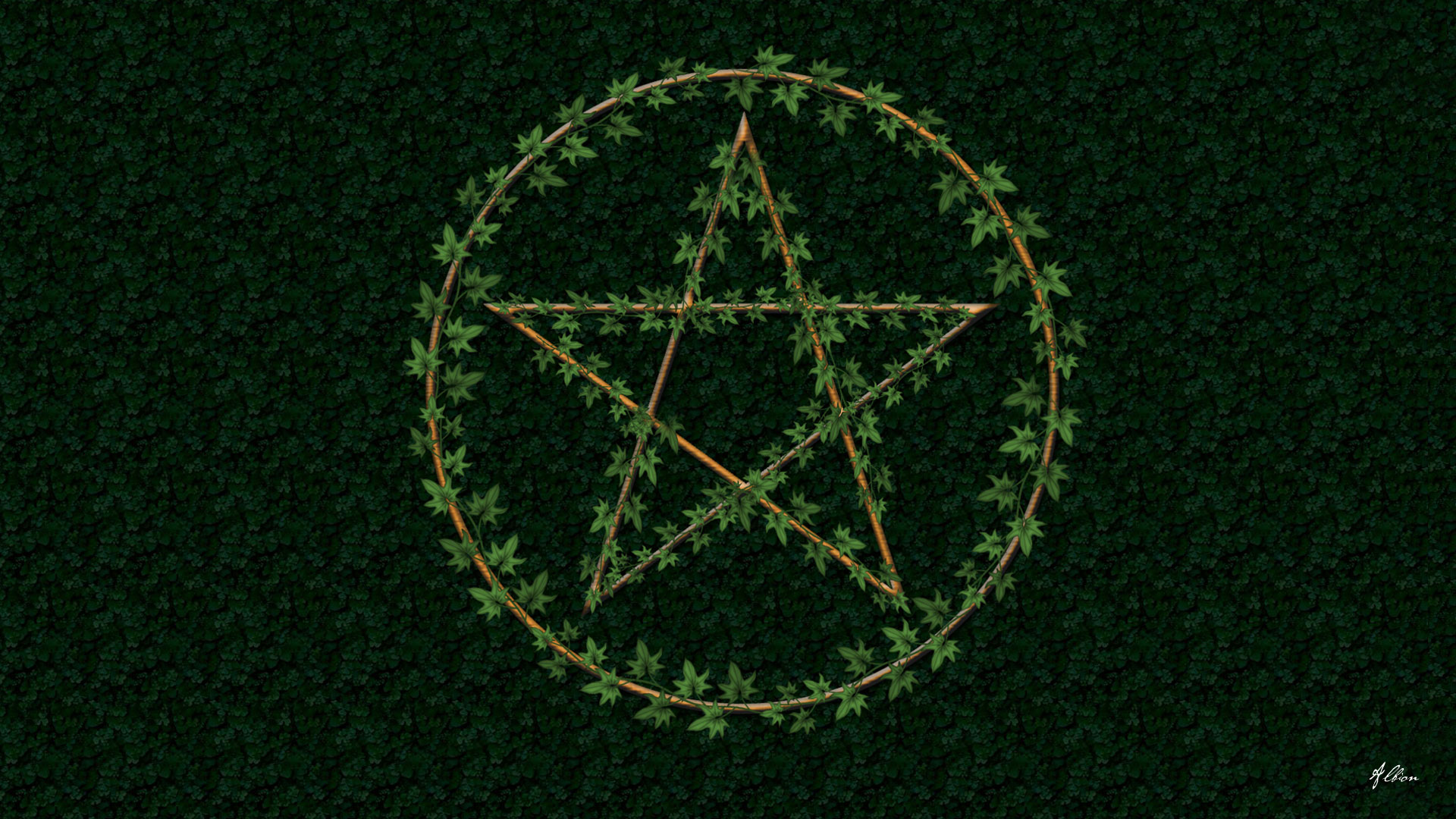 Pentagram Wallpaper HD Image