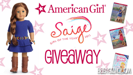 American Girl Saige Doll Books Giveaway