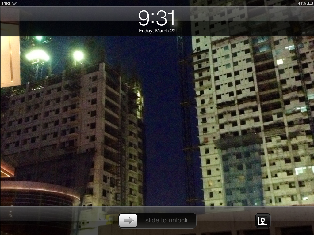 Change The Lock Screen Background On An iPad Steps