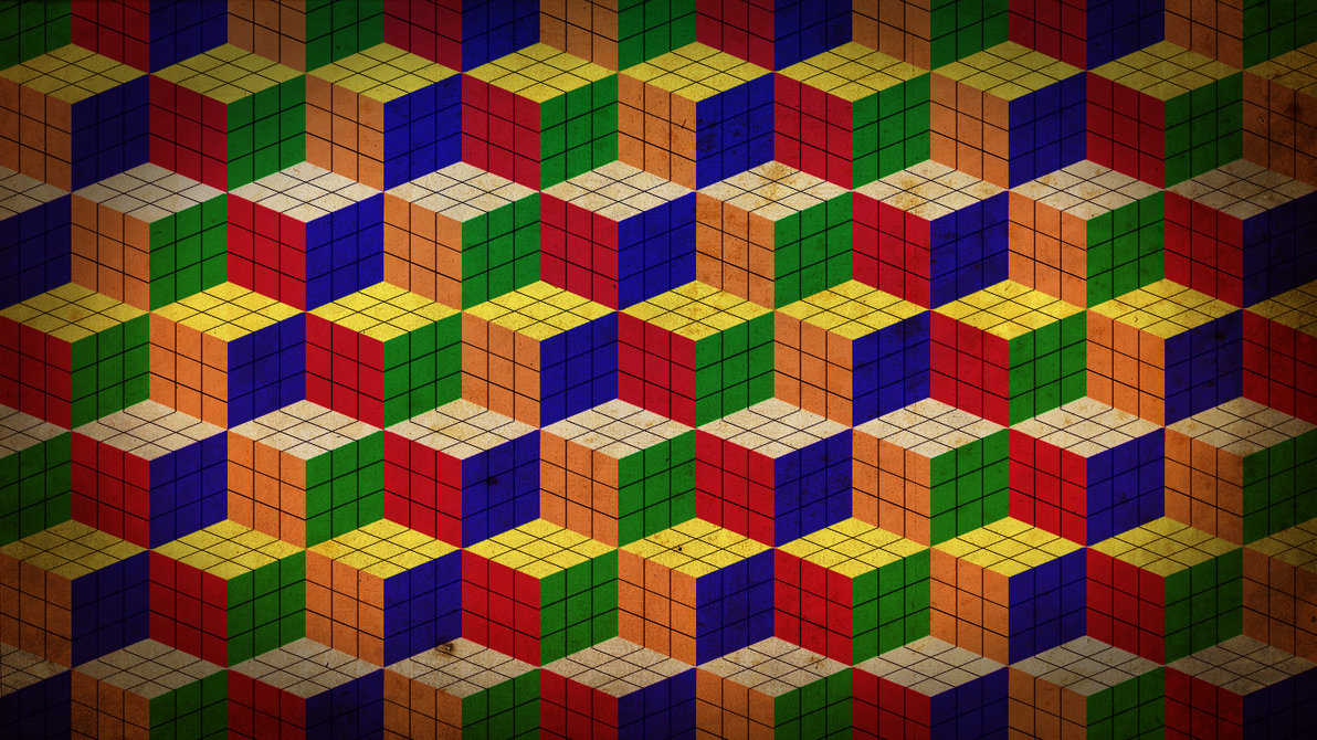 Rubiks Cube Wallpaper by villhelm e 1192x670