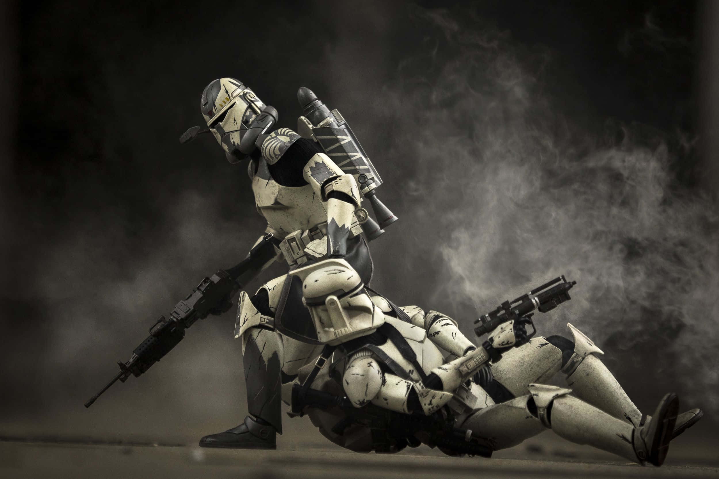 En Star Wars Clone Troopers X Wallpaper