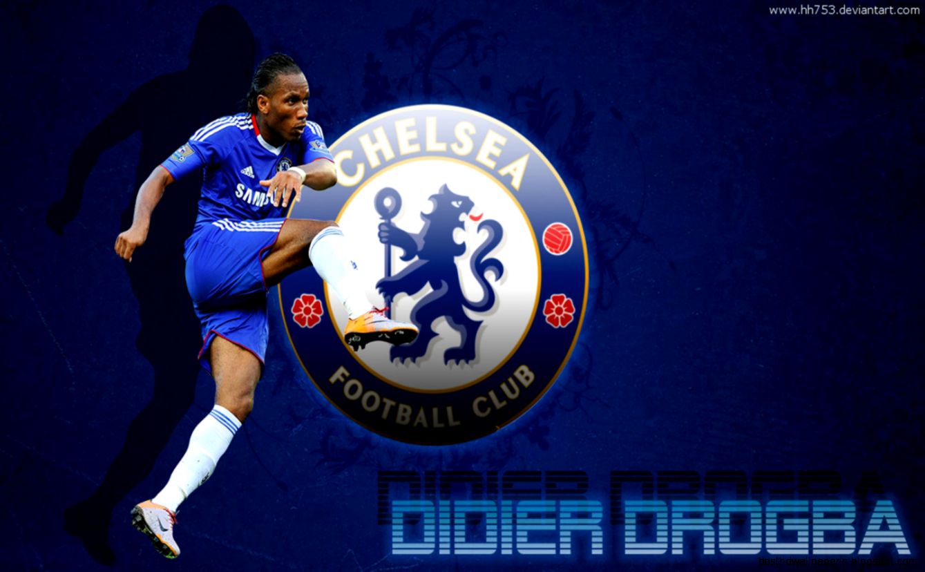 Chelsea Logo Blur Version Wallpaper Best HD
