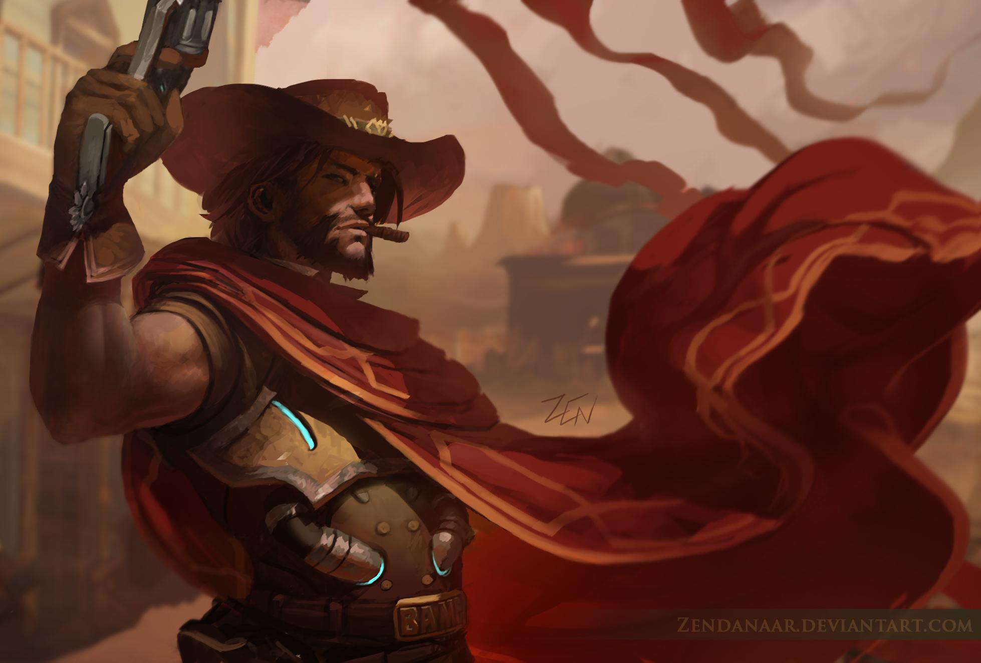 Mccree Overwatch HD Wallpaper And Background
