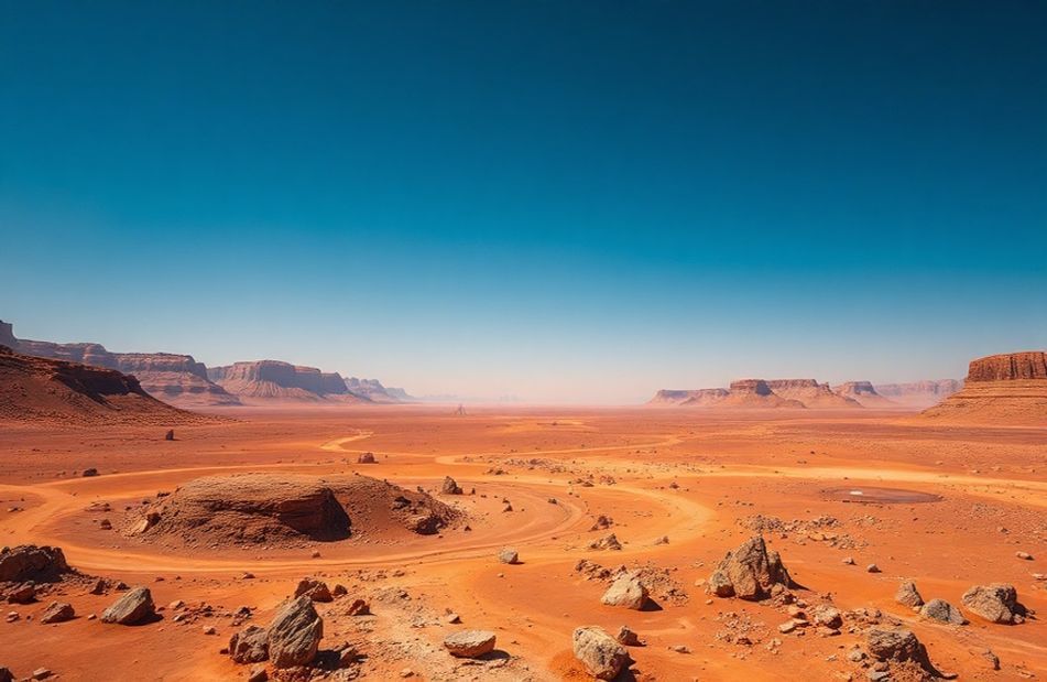 Mars Surface Wallpaper