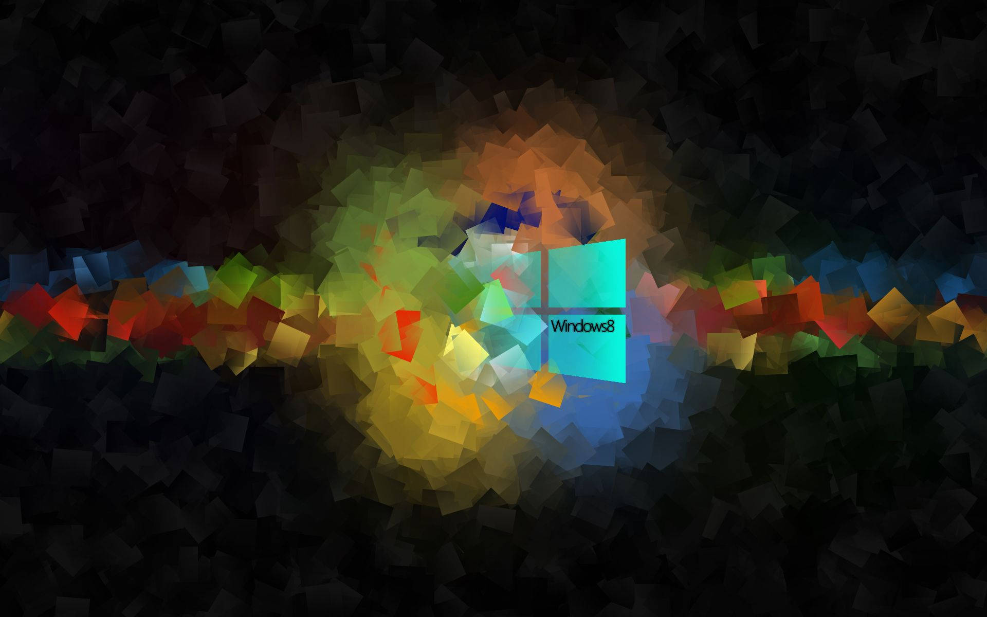 Abstract Windows 8 Logo Wallpaper