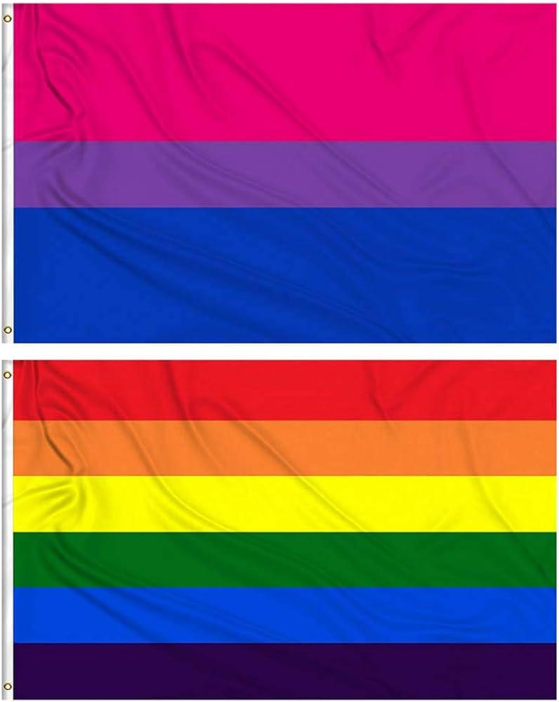 Amazon Aimto Ft Rainbow Flag And Bi Pride Bright