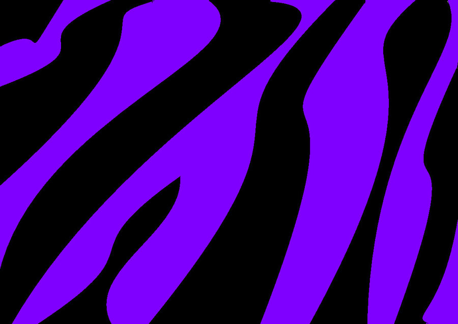Zebra Purple Print By Bluberrygirl99