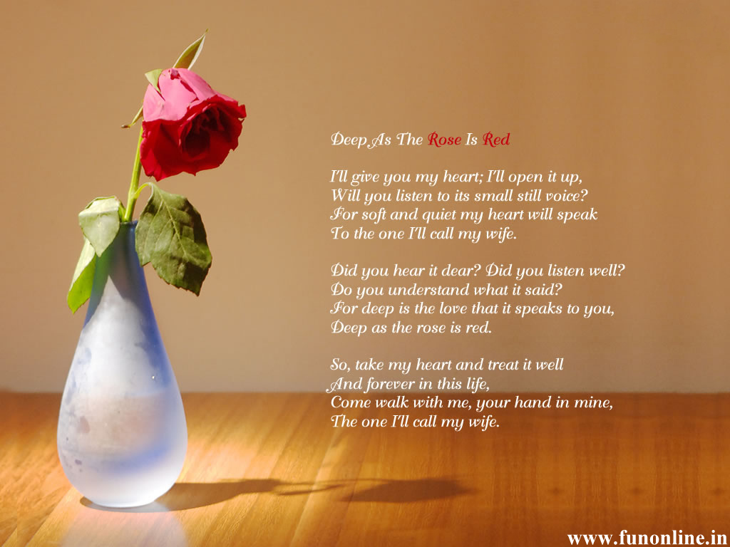 Girlfriend Image Sweet Love Poems For Her The One You