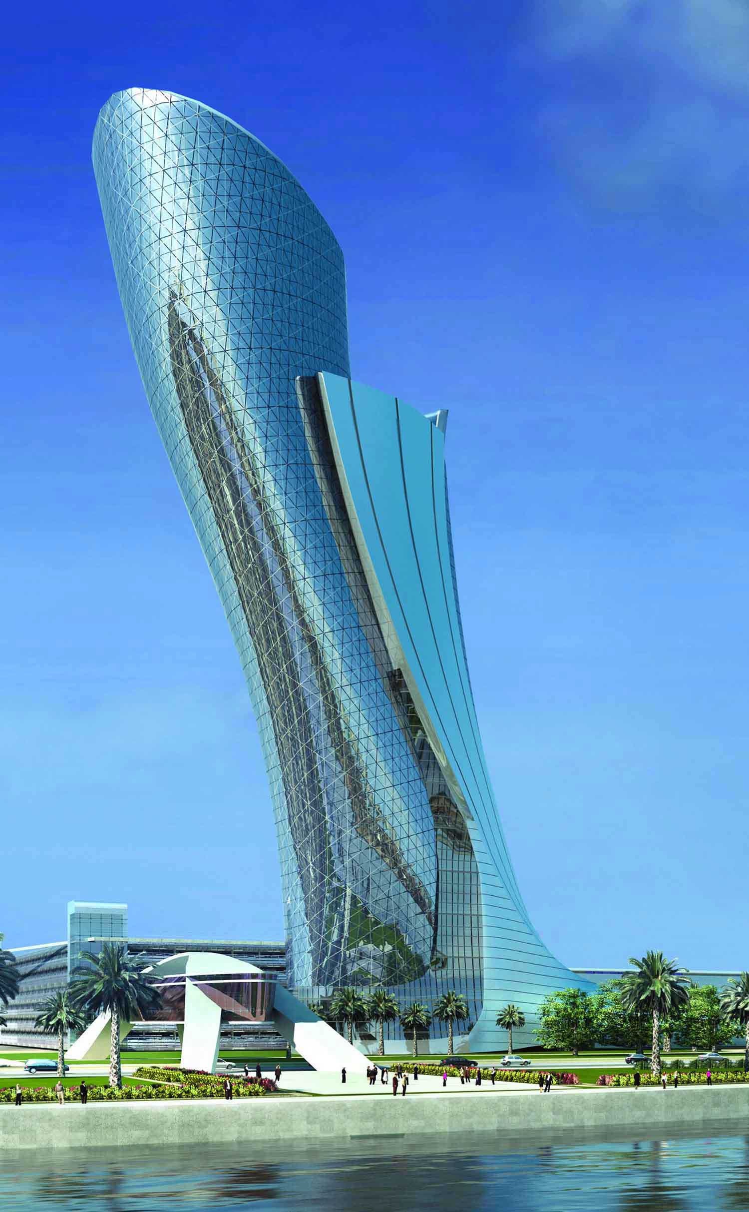 Future Buildings Of Abu Dhabi Wallpaper