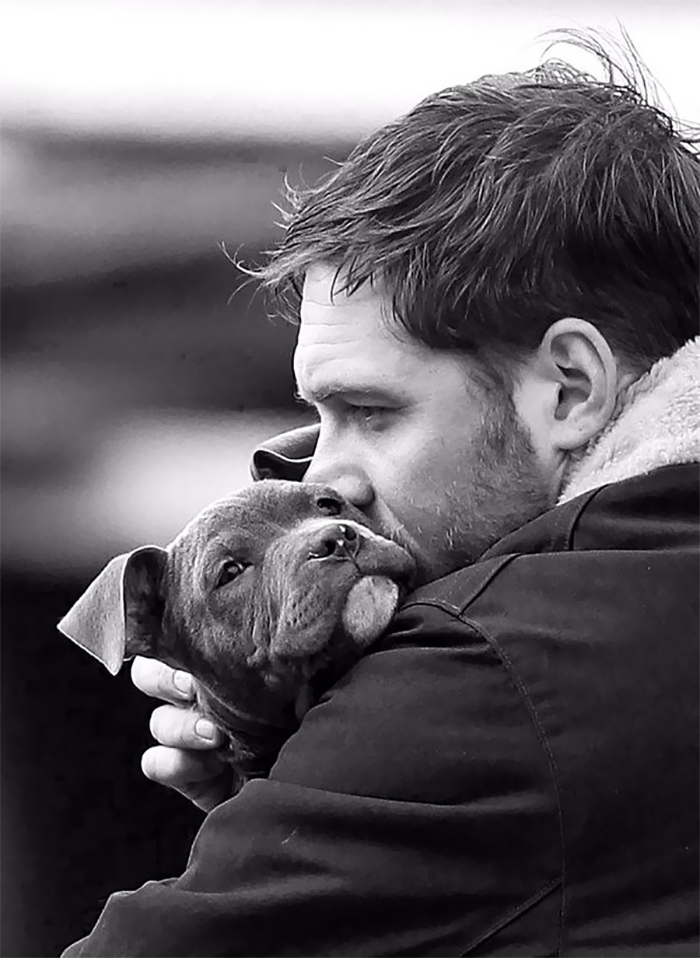 Heartwarming Photos Of Tom Hardy With Puppies Are Going