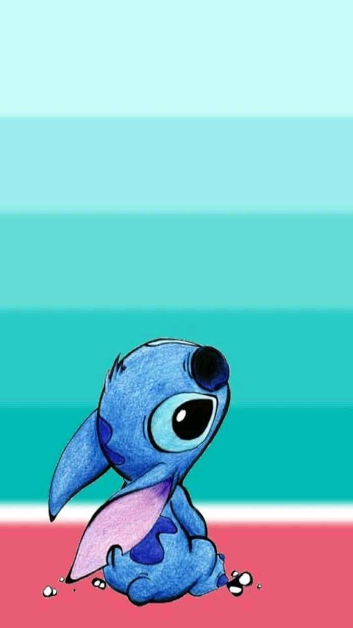 Adorable Stitch iPhone Wallpaper