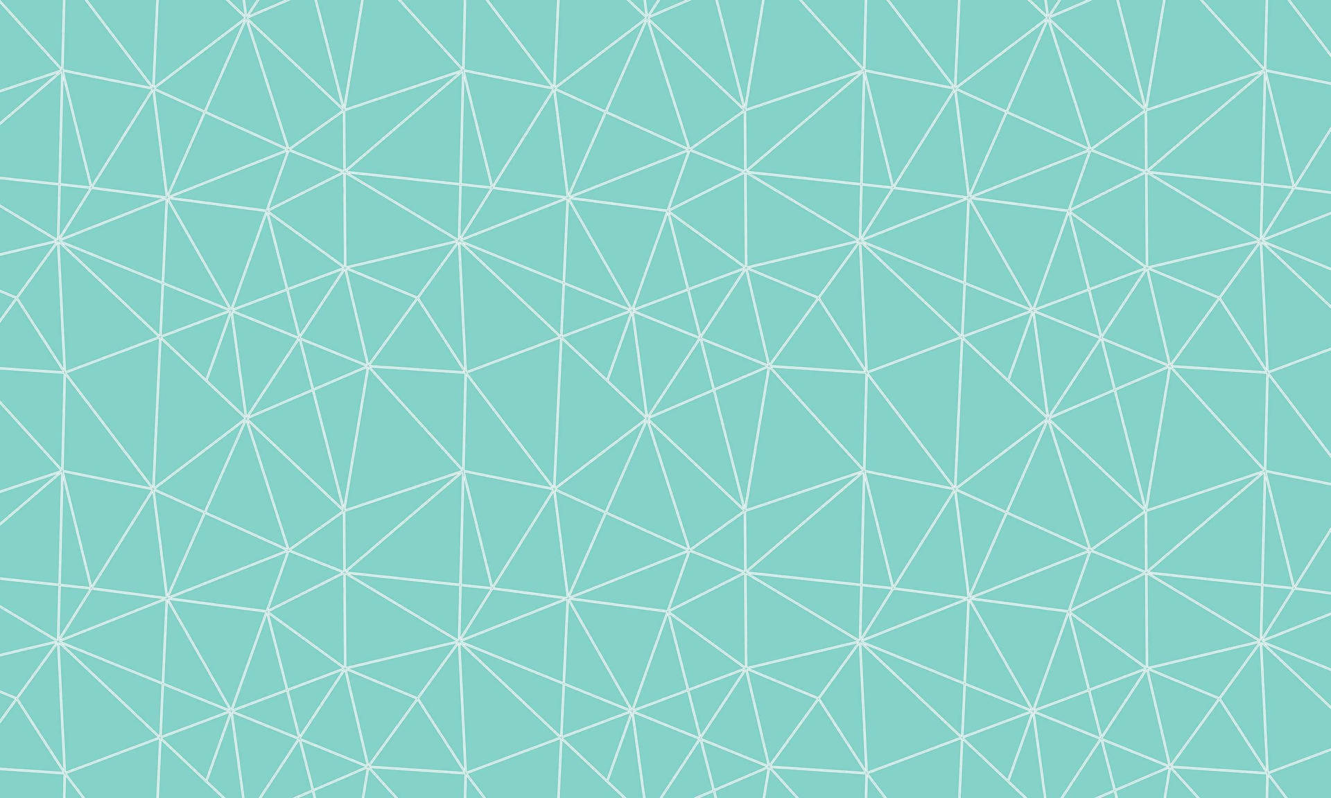 Geometric Design On Pastel Green Wallpaper