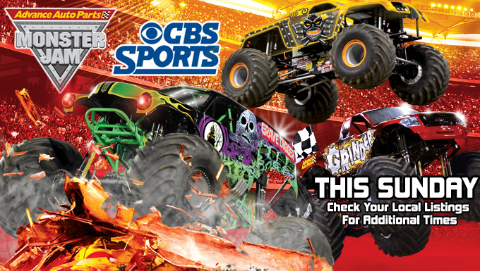  Advance Auto Parts Monster Jam 2013 Tour Three Boys and an Old Lady