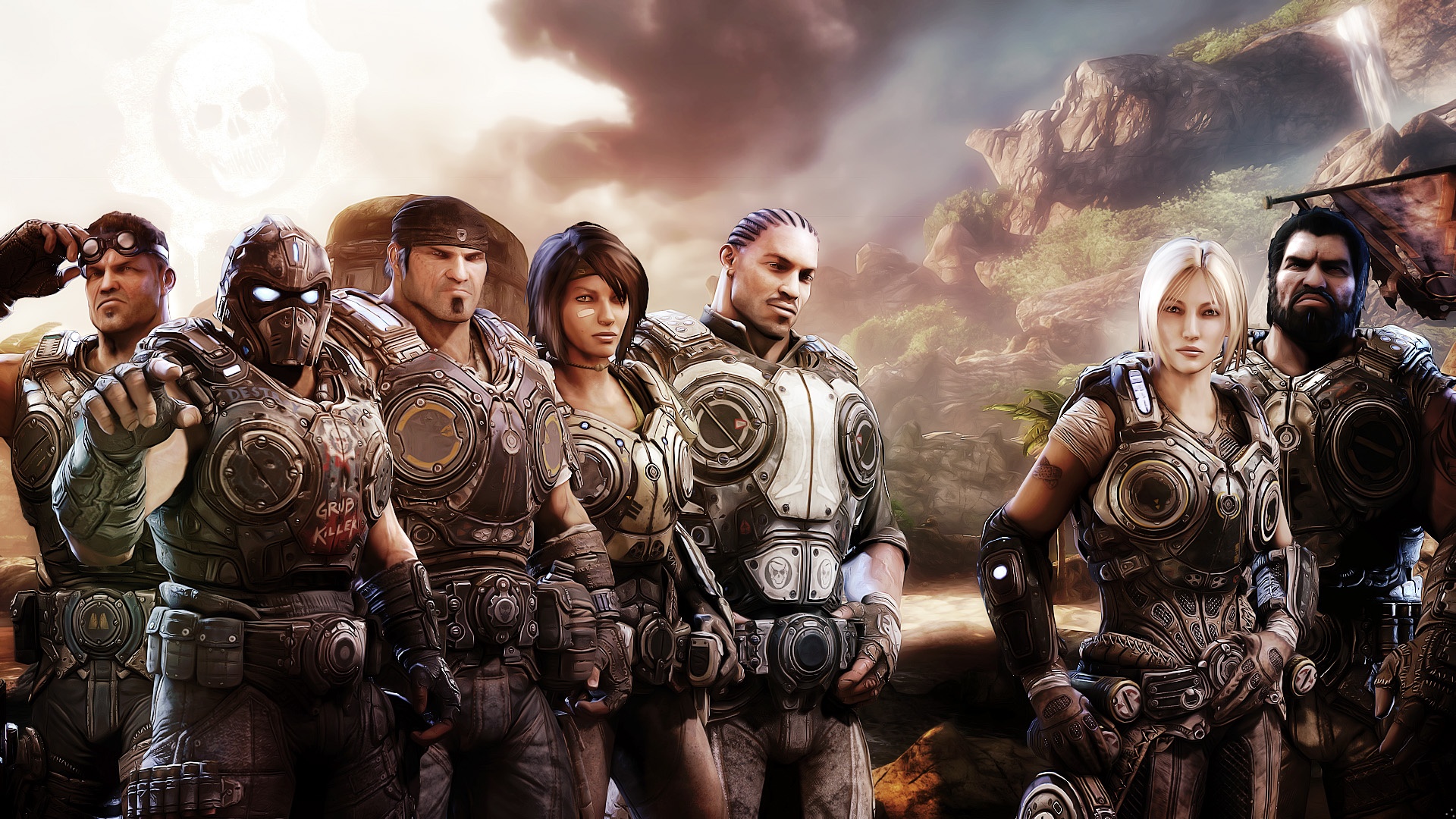 Gears Of War Xbox Game Wallpaper HD