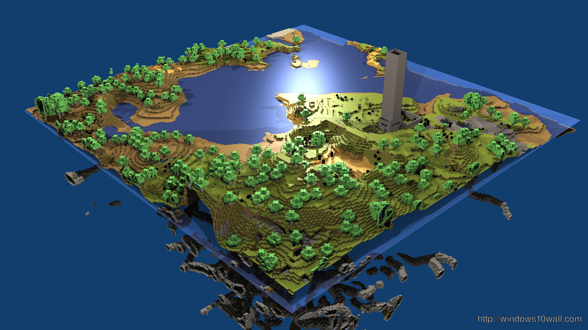 World Wallpaper Minecraft Myspace Background