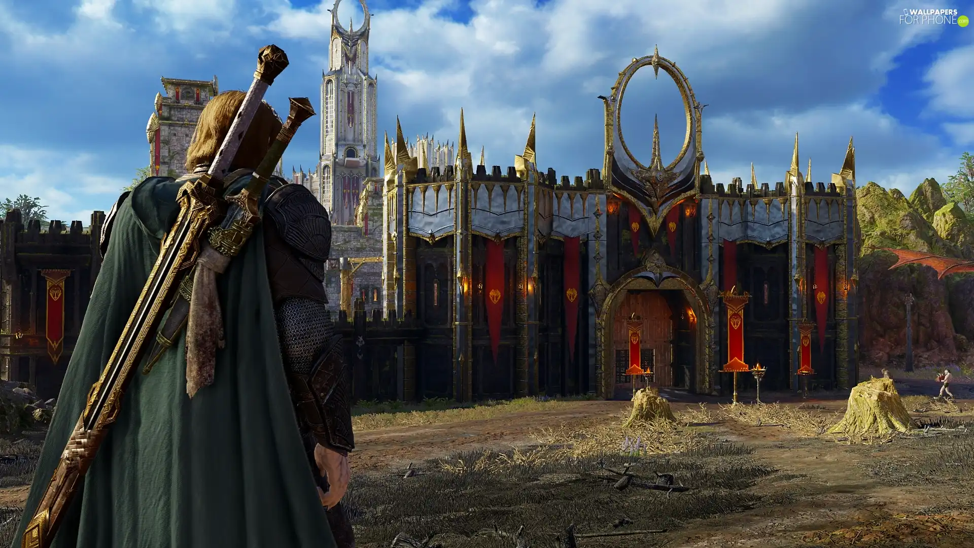 Talion Swords Middle Wallpaper