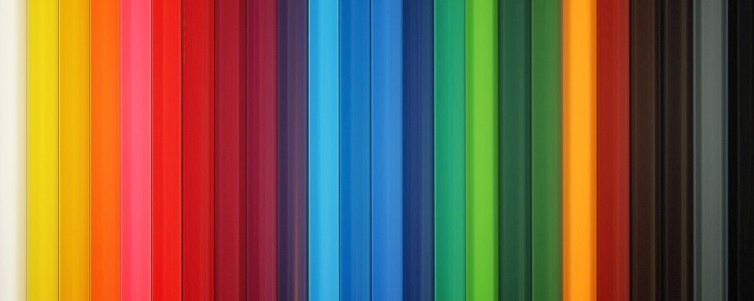 Wallpaper Colorful Stripes Rainbow Vertical Dual Monitor