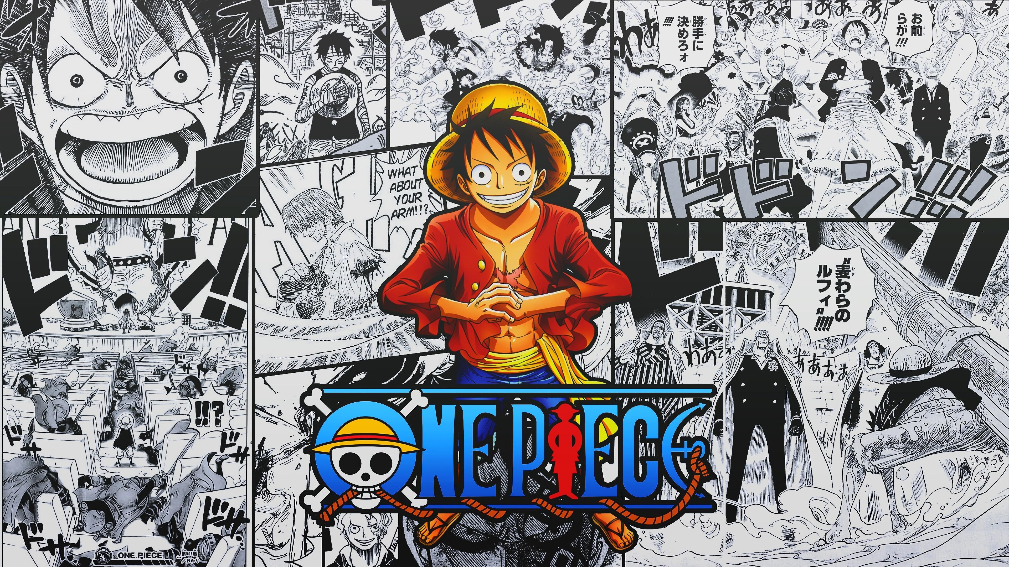 Anime One Piece 4k Ultra HD Wallpaper by Heikeshi