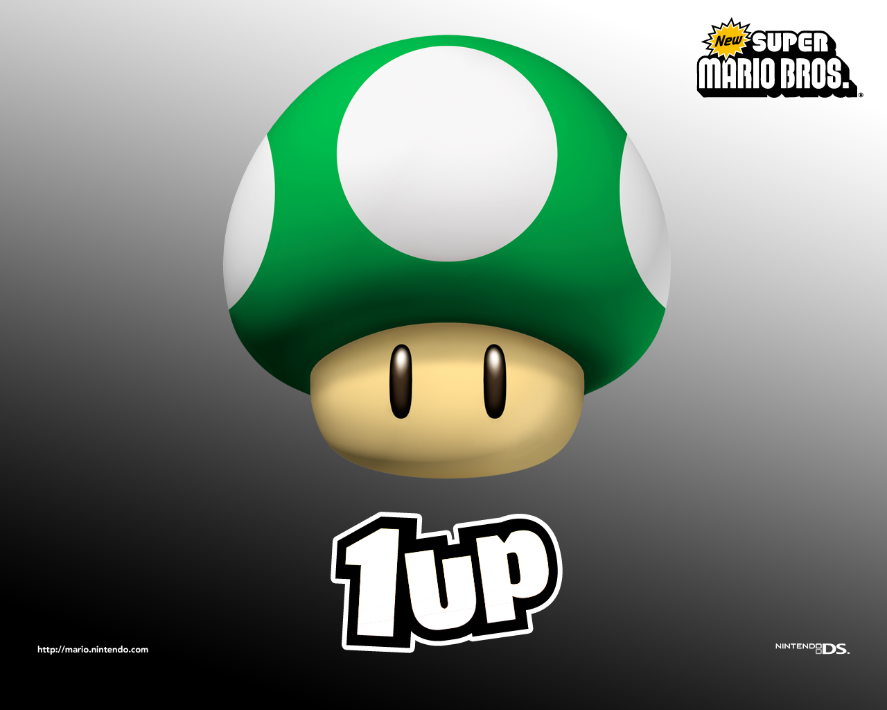 New Super Mario Bros Wallpaper 1up Mushroom Jpg