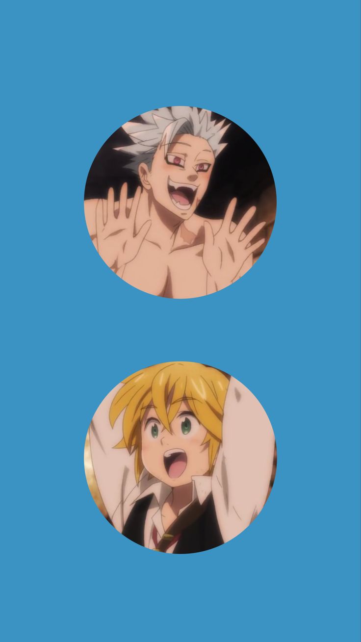 Meliodas and ban duo pfp Cute anime wallpaper Anime Cute
