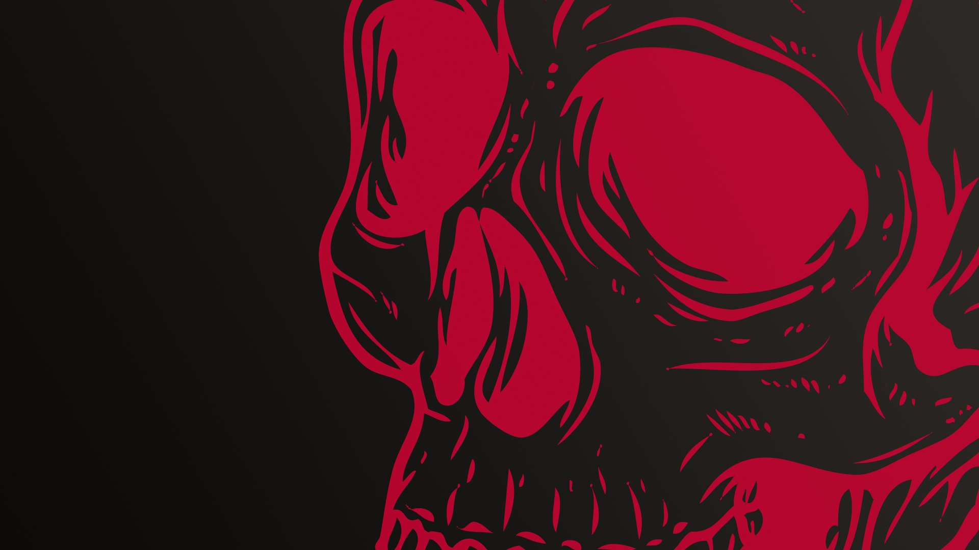 Skull Red Wallpaper