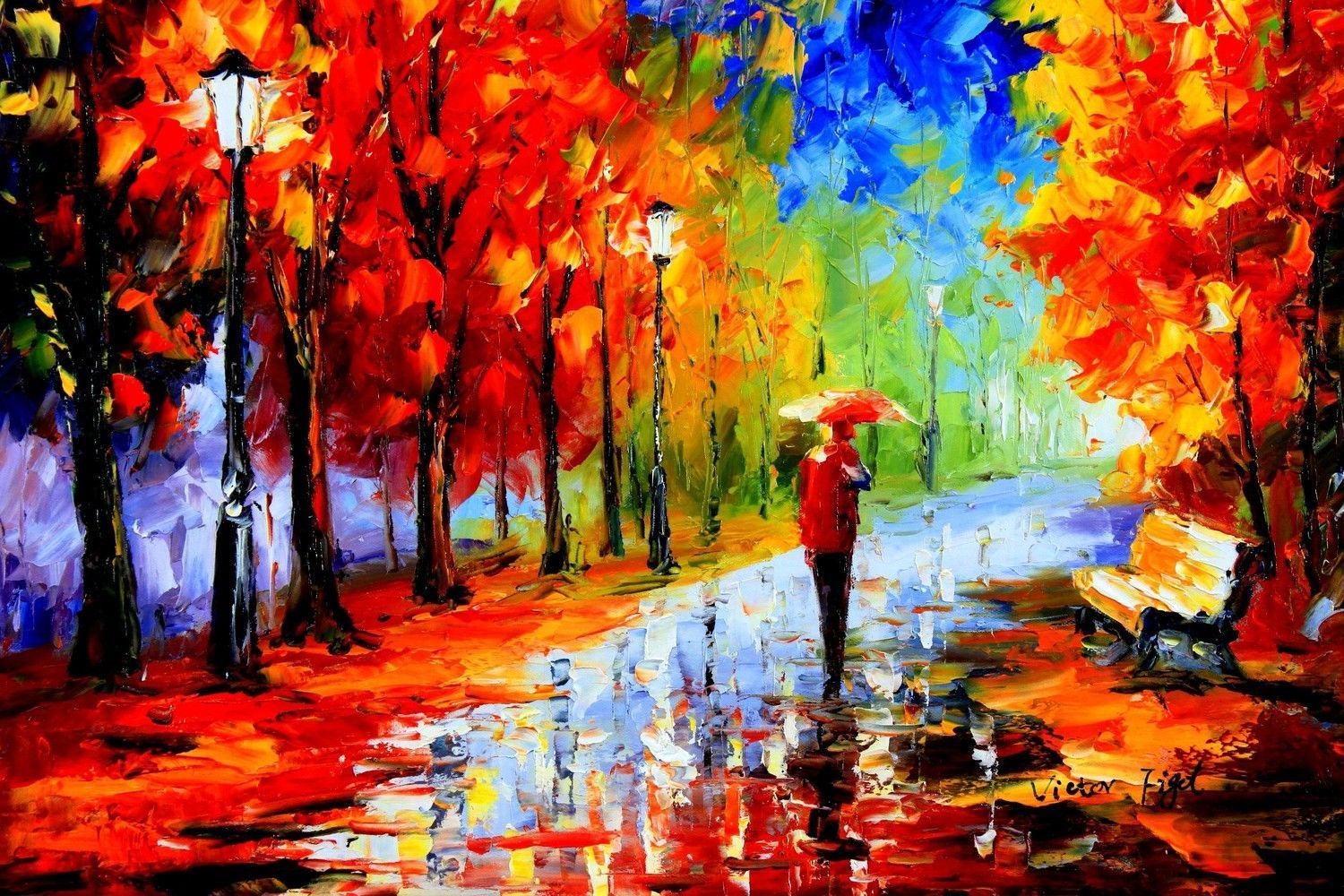 Modern Art HD Background Wallpaper