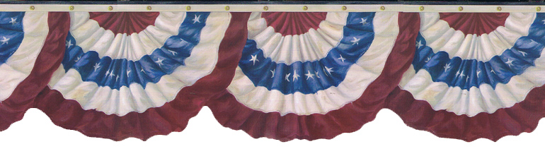 Wallpaper Borders American Flags