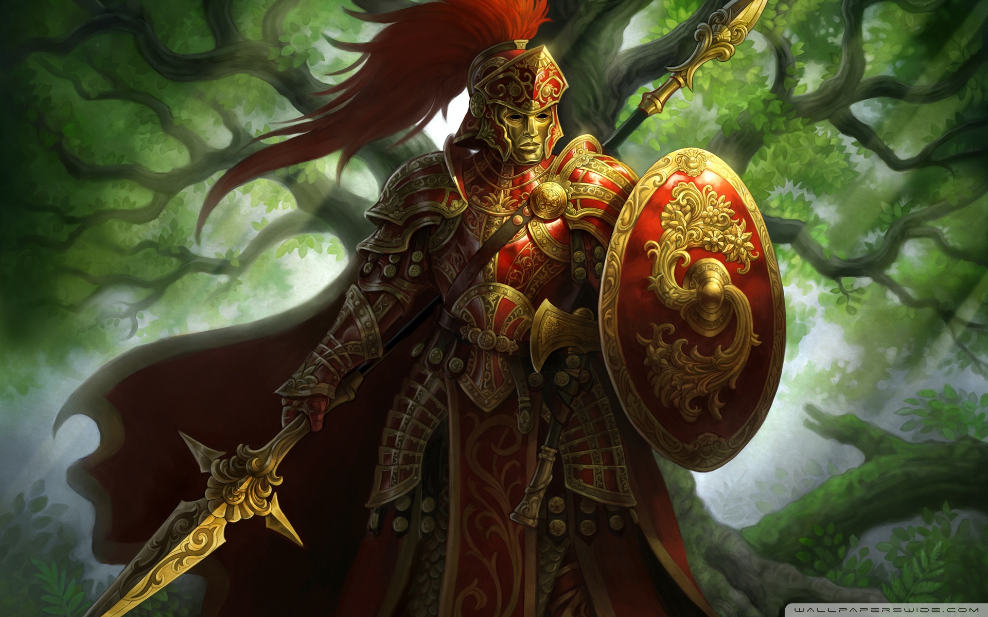 Fantasy Warrior Wallpaper And Background Image