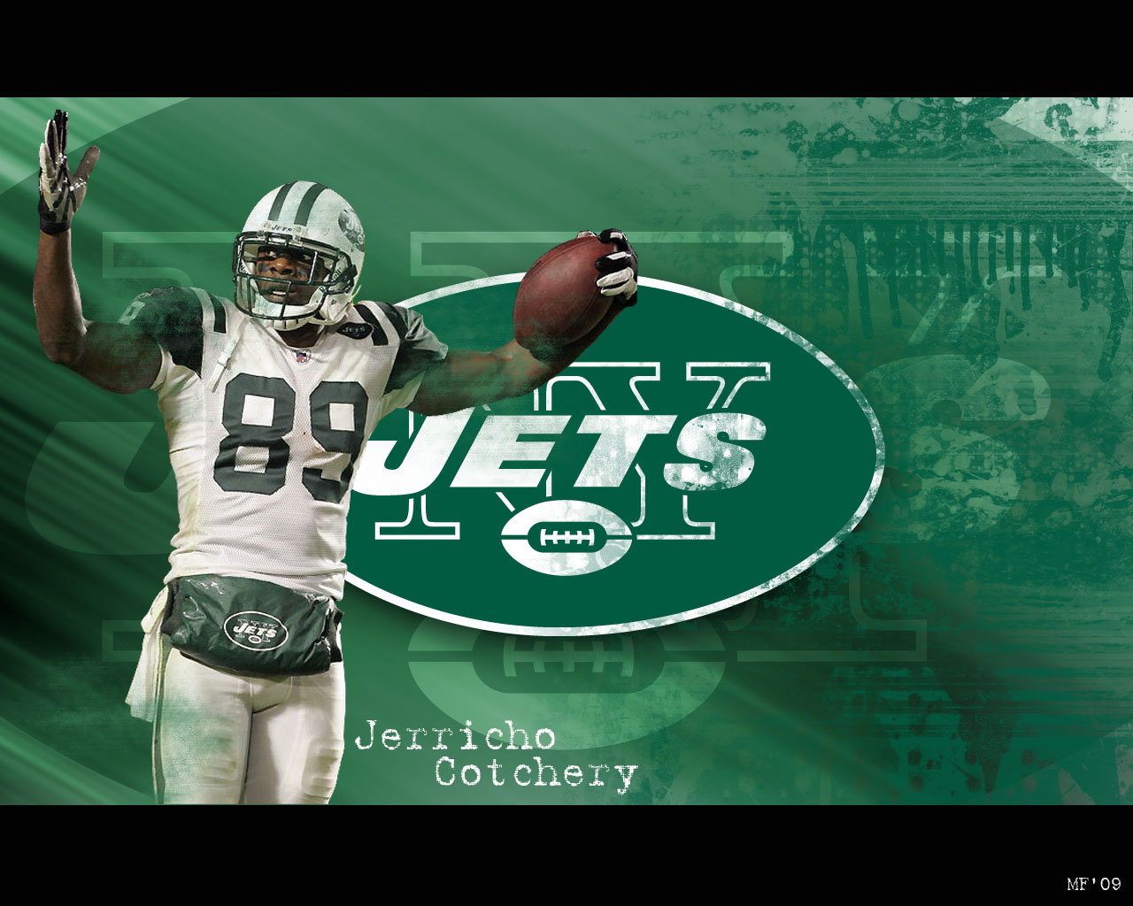 JC New York Jets Wallpaper by ImYourVillian on