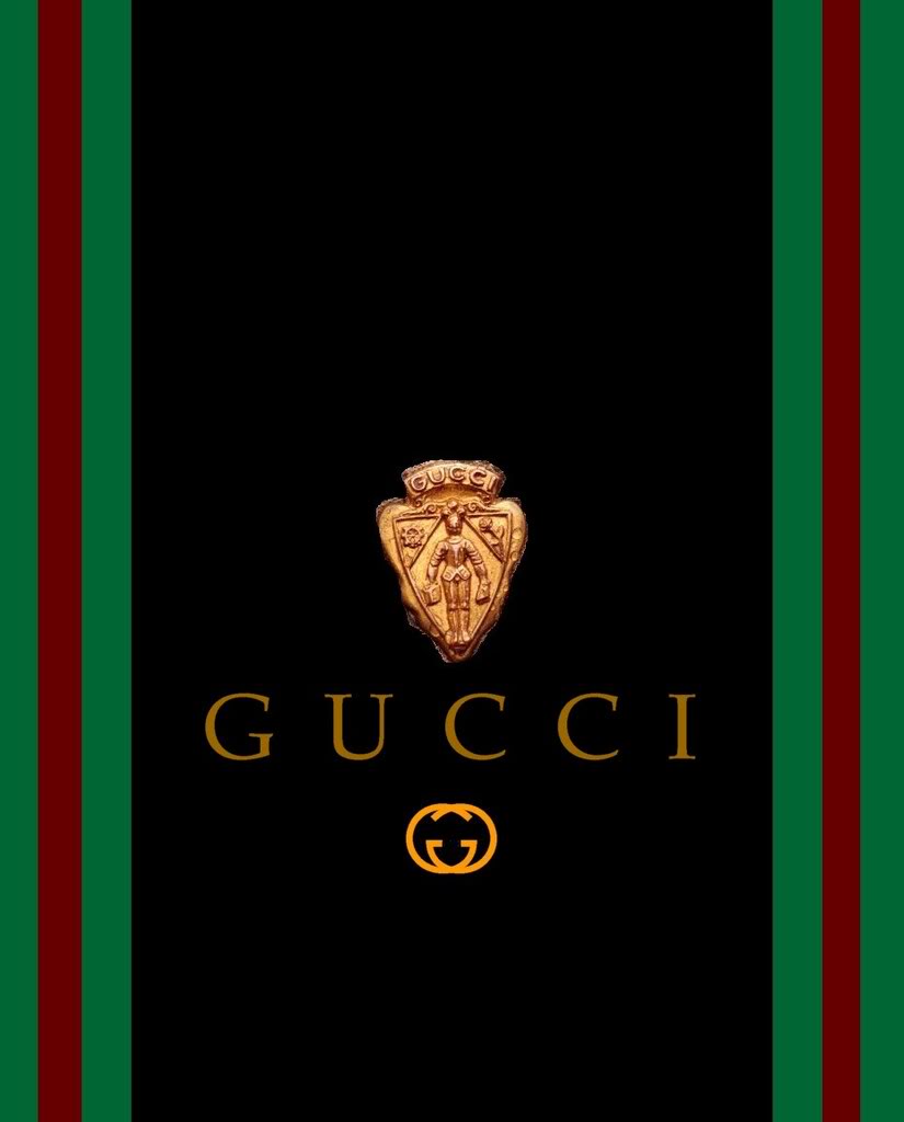 Gucci Black Gold Wallpaper Background Theme Desktop