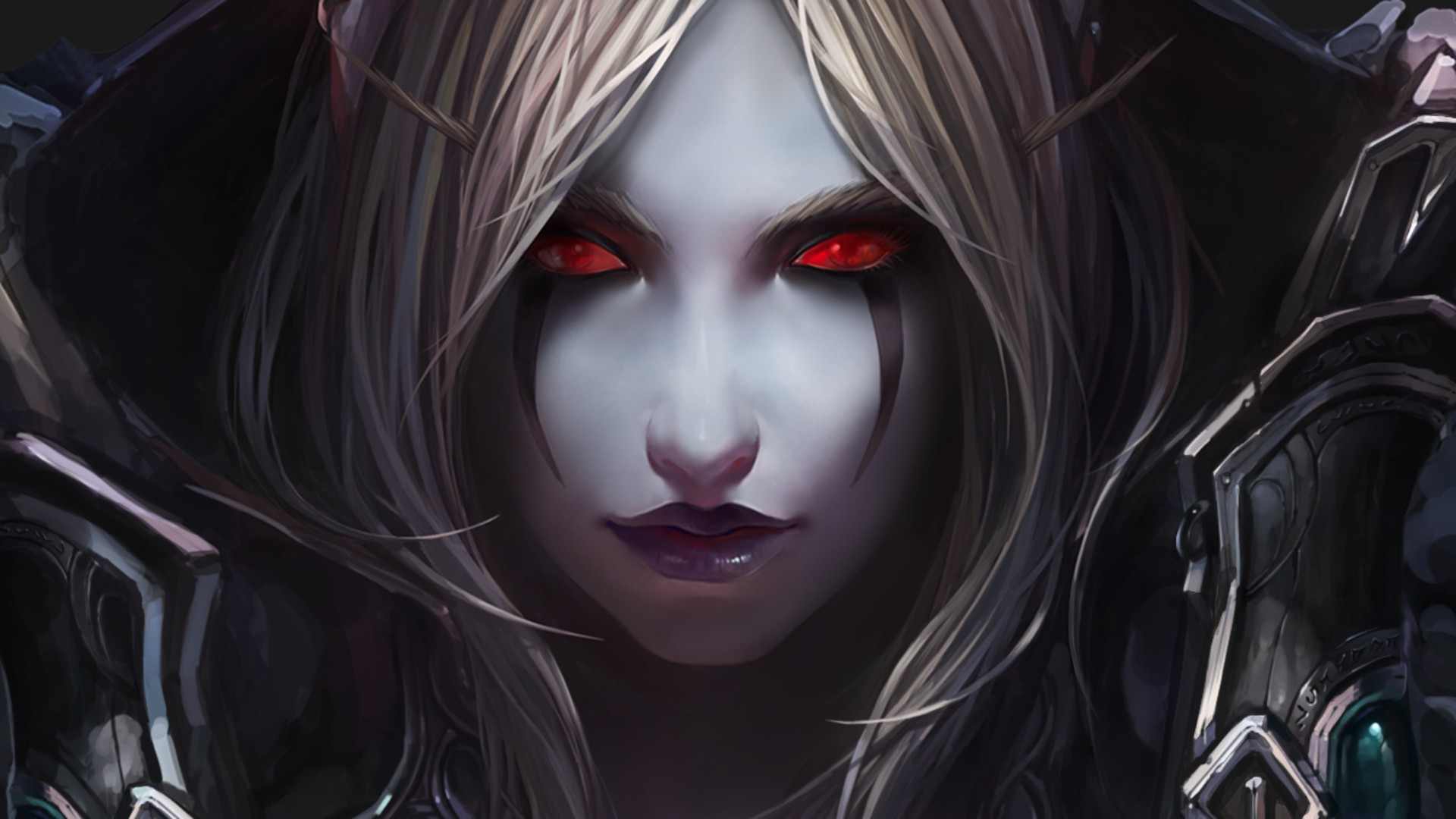 Dark Elf The Stare Video Games World Of Warcraft HD Desktop