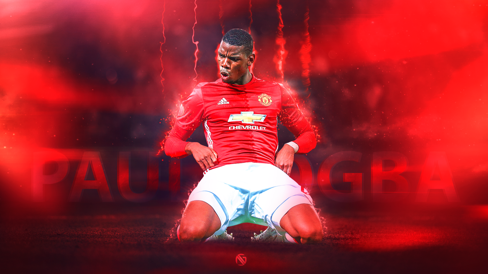 Paul Pogba Wallpaper By Dreamgraphicss