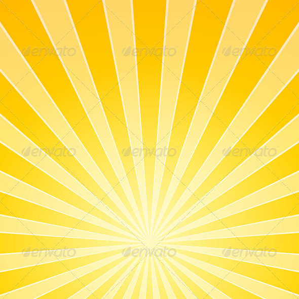 Yellow Bright Light Beams Graphicriver