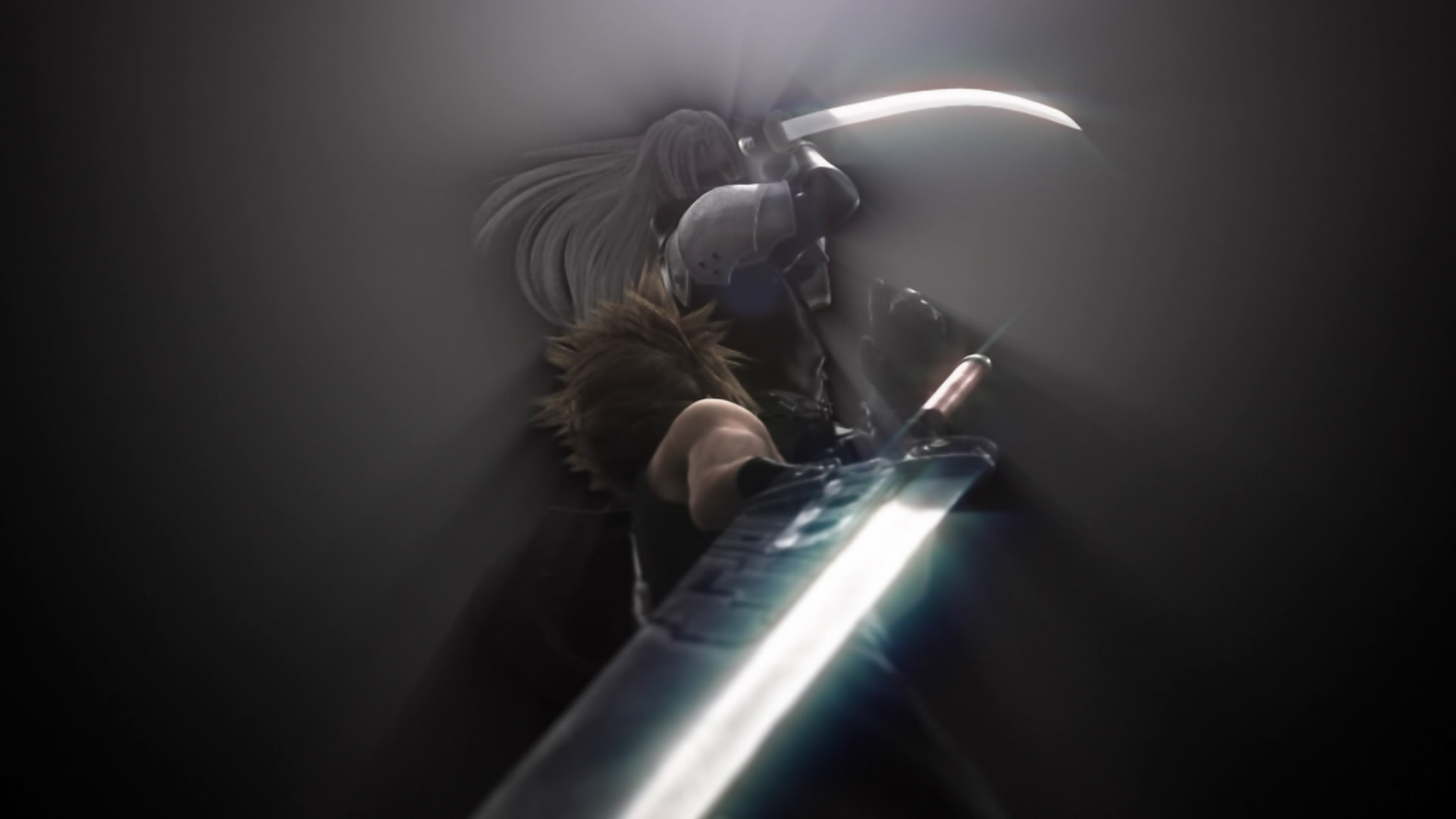 Final Fantasy Vii Advent Children Sephiroth Buster Sword Cloud