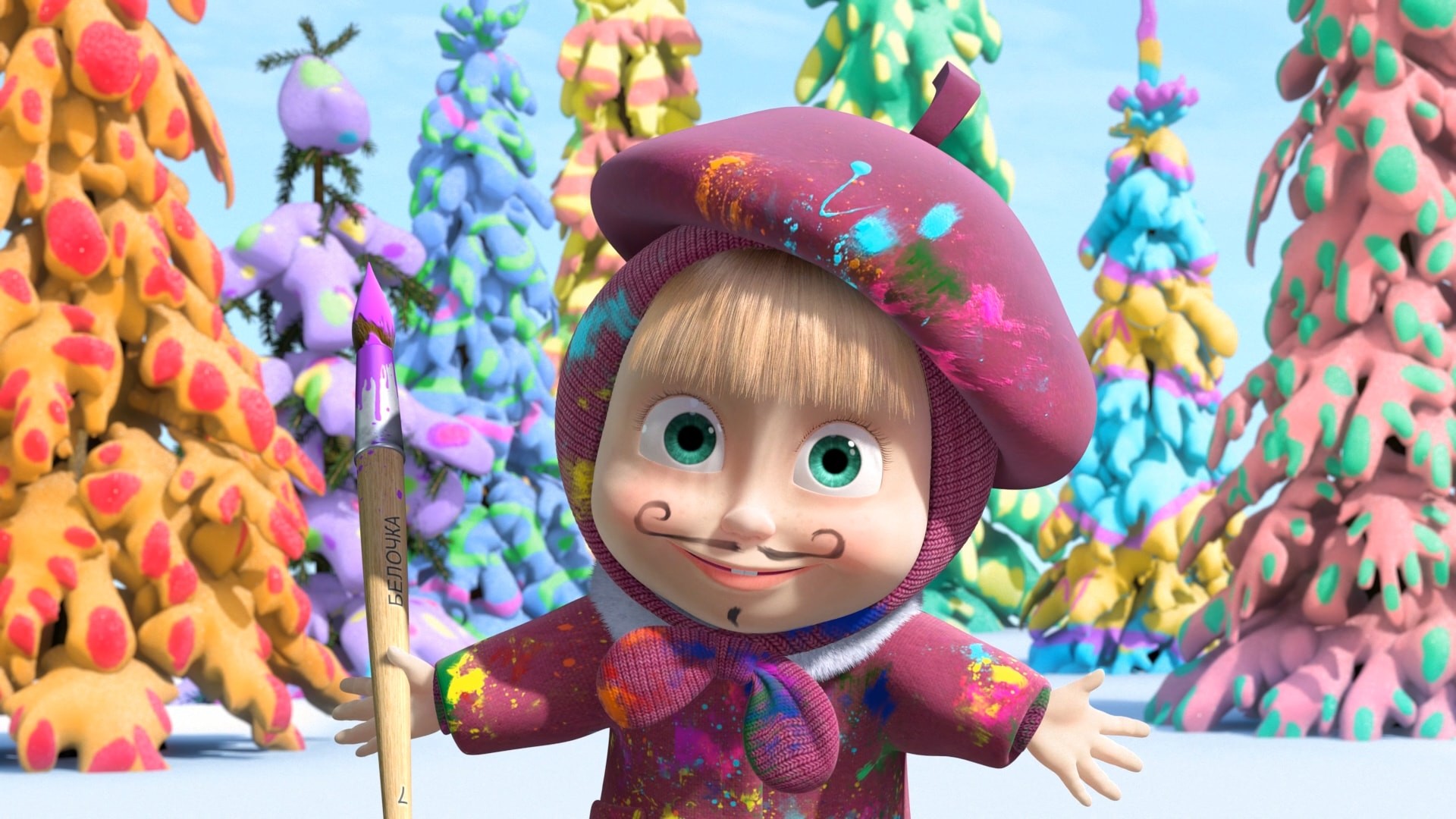 Masha And The Bear Wallpaper