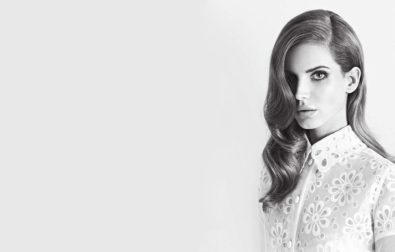 Wallpaper Look Background Hair Girl Lana Del Rey