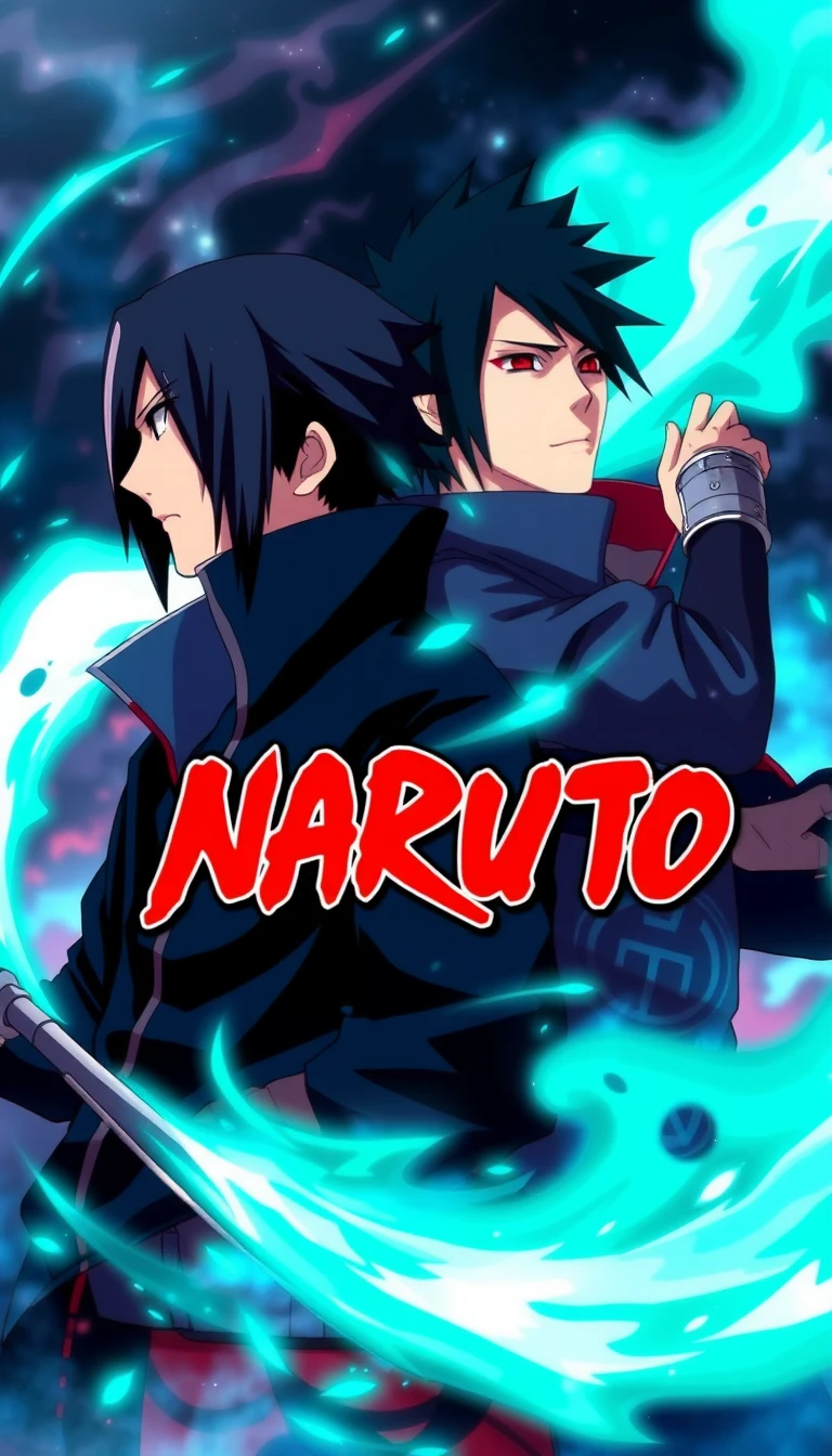 Itachi Sasuke Phone Wallpaper