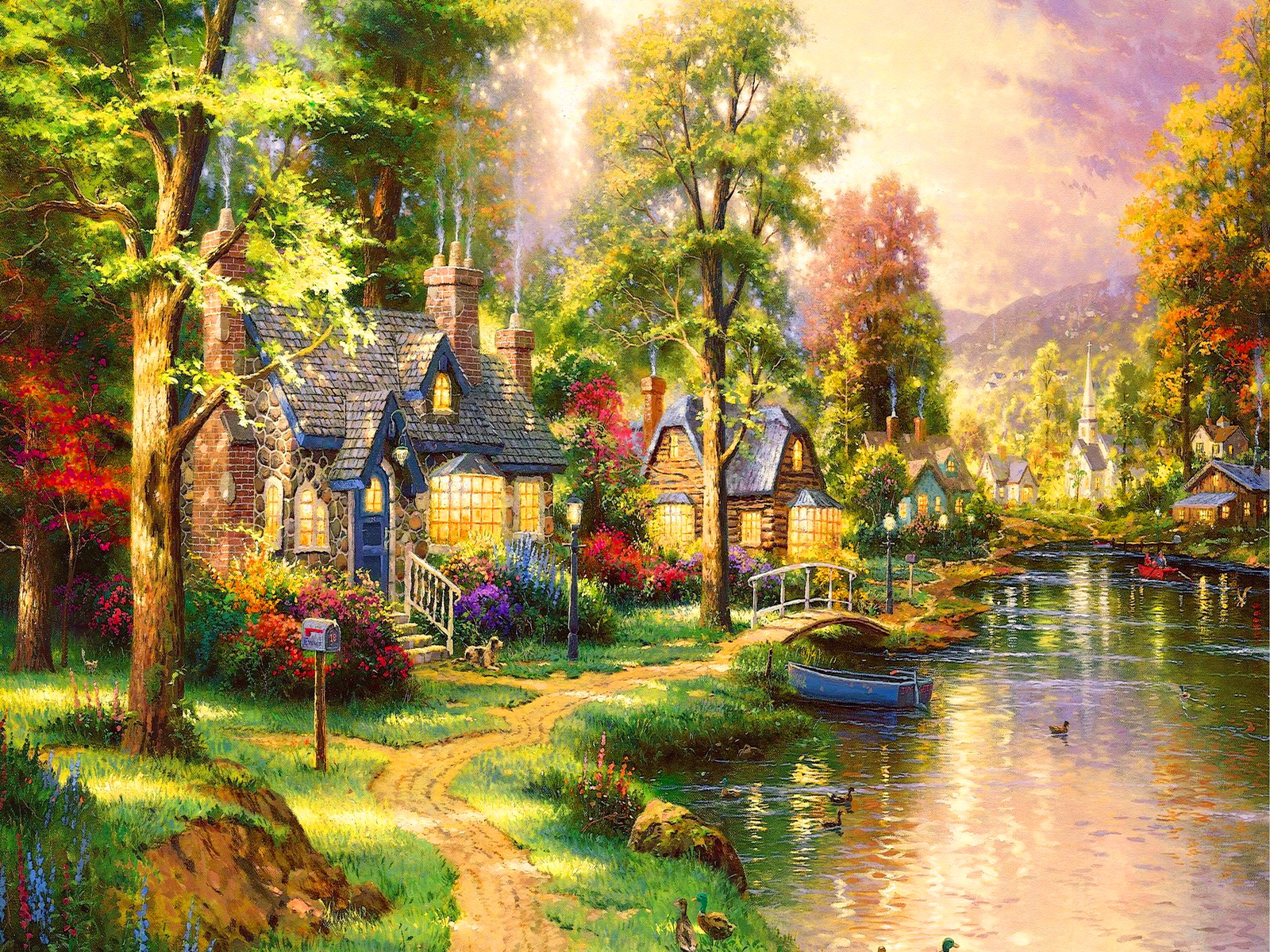 Fairy Tale Place Wallpaper