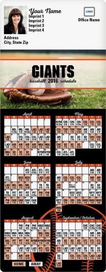 Shop San Francisco Giants Baseball Schedule Mags Magstreet