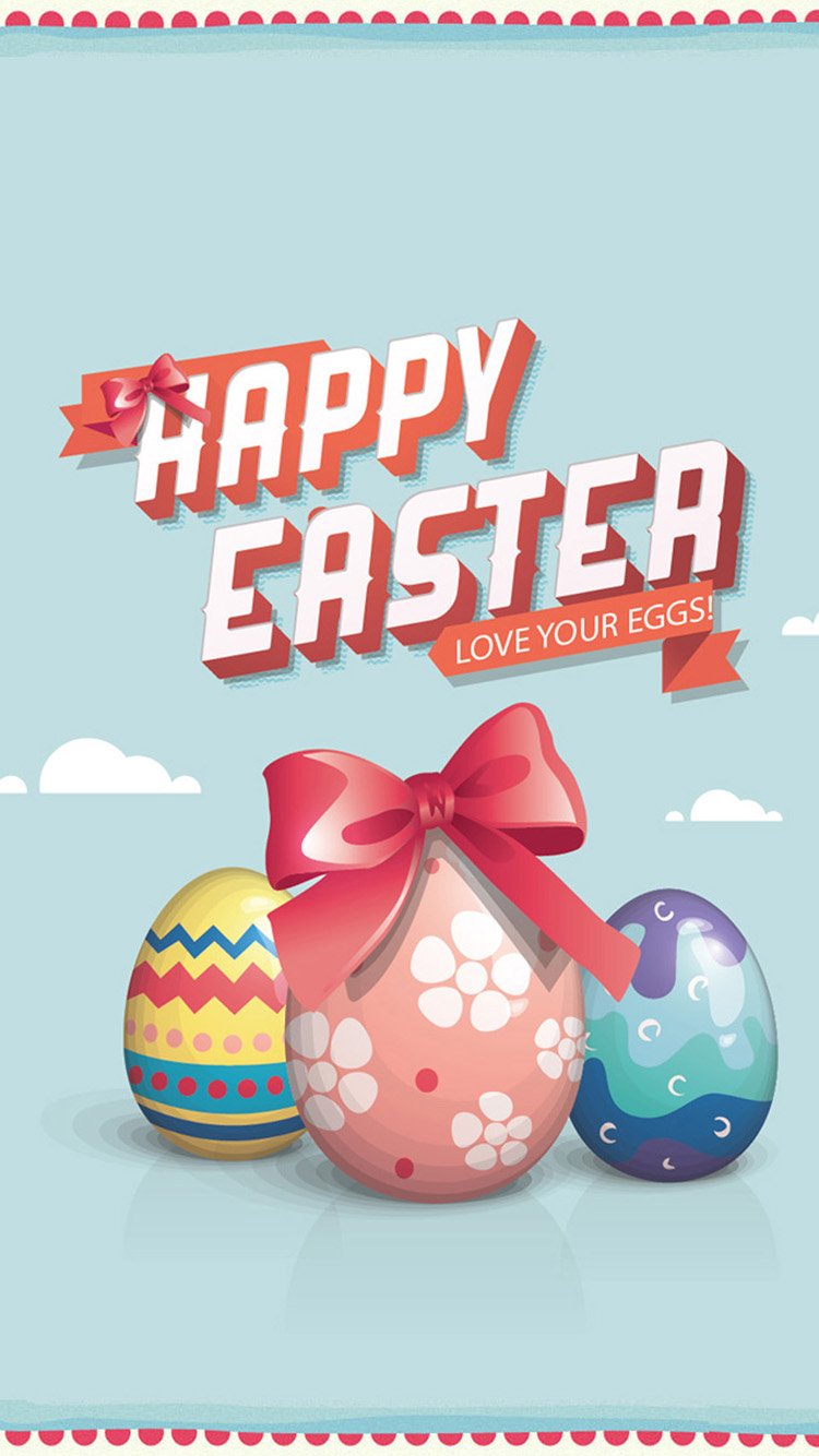 Cute Easter iPhone Wallpaper