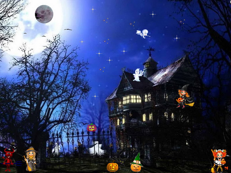 Happy Halloween Screensaver celebrate Happy Halloween with your
