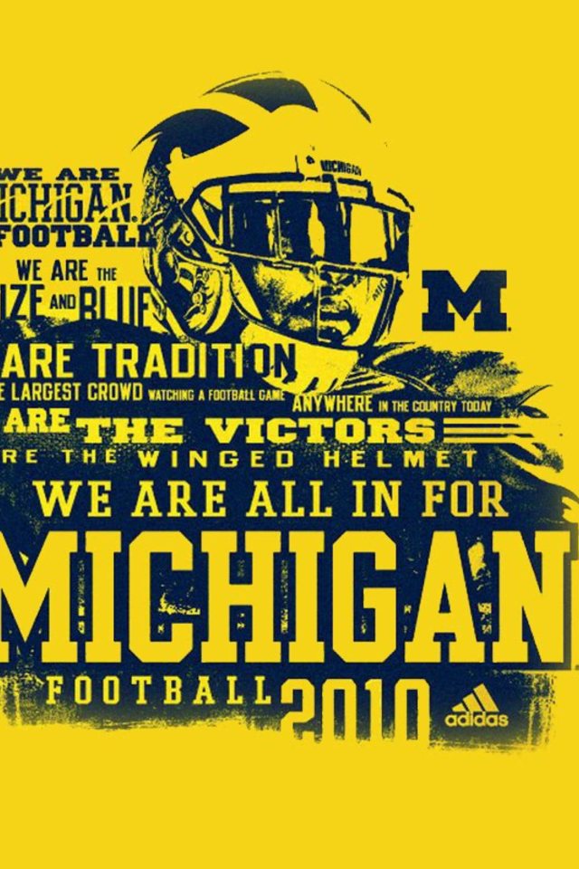 University Of Michigan Football Wallpaper For iPhone
