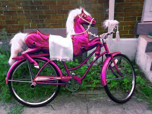 Pink Horse Bike