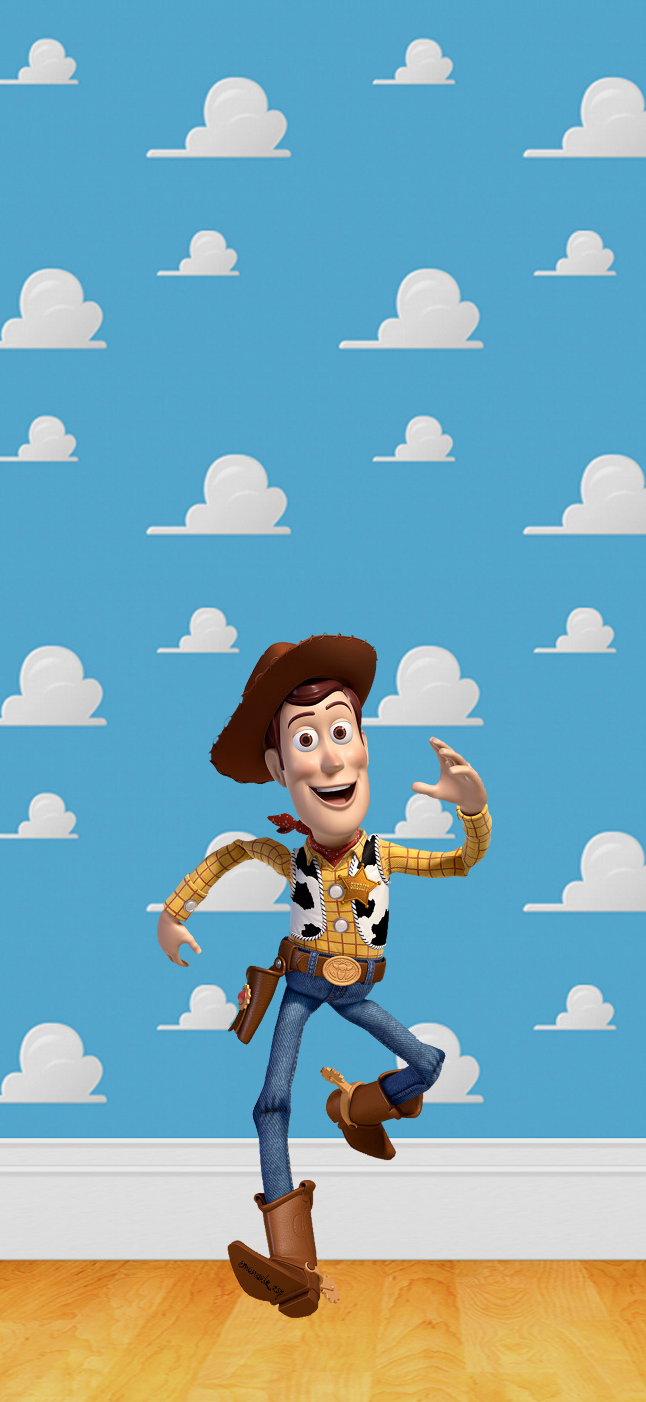 Neon Wallpaper Cute Disney iPhone Woody And